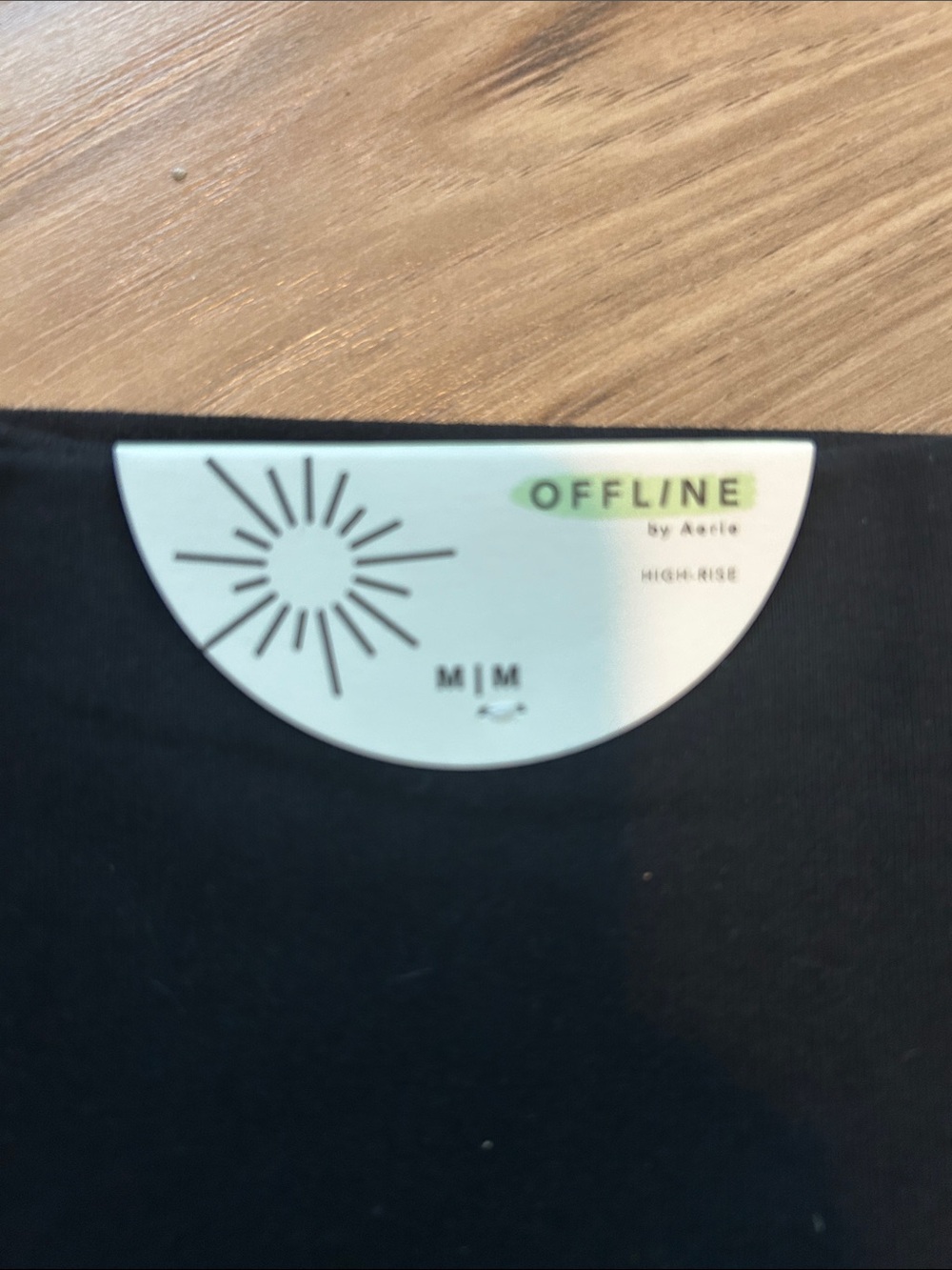 aerie offline Black High-Rise Leggings - Picture 2 of 5